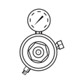 Accutron, Nitrous Oxide Regulator, 34058