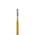 Metal Cutting, Turbo, Flat Fissure Cross Cut, 557, 100/Pkg