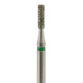 Cylinder, Single-Use Diamonds, Cylinder Flat End, 835-012C, 25/Pkg, Coarse