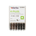 K-Type Files, 31mm, #80, 6/Pkg