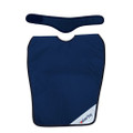 X-Ray Pano Apron with Removable Collar, Adult, Leadfree 0.25 LE, Navy Blue