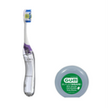 Sunstar, GUM Travel Toothbrush/Floss Adult Pt Bundle 144/Kit, KIT153P