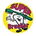 Kids Stickers Super Brusher 100/Box