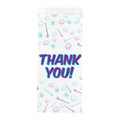 Kids Paper Bags Thank You Smile Supplies Pharmacy 100/Box
