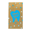 Kids Paper Bags Thank You Tooth Brown Lunch Bag 100/Box