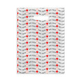 Plastic Bags We Care With Hearts Scatter 100/Box