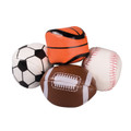 Kids Toys 3" Sports Kick Bags Assorted 24/Box