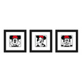 Wall art Minnie Mouse 3/Box