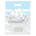 Plastic Bags Imprinted Large Stars Smile! 500/Box
