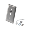 DCI, PLATE WALL ALMOND DRILLED & PAD PRINT W/HARDWARE, 7332