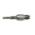 Flight Dental, Flight Kavo Quick Disconnect E-Generator Fiber Optic Coupler, 4 hole Connector -Suitable for Kavo High Speed Handpieces, QC-165K