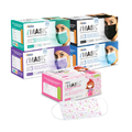 Pac-Dent, iMask ASTM Level 2 Masks, Black, 50/Box, 40 boxes per case, MASKT-01BK
