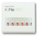 Pac-Dent, Stainless Steel K Hand Files , Size # 40, Length 25 mm, 6/Pack , SKH-40-25