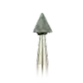 Shofu, Dura-Green Stones, 12/Pack, HP, Cone, CN2-RA, ISO # 037, 0053
