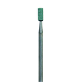Shofu, Dura-Green Stones, 12/Pack, HP, Cylinder, CY3-RA, ISO # 028, 0057