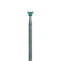 Shofu, Dura-Green Stones, 12/Pack, HP, Inverted Cone, IC3-RA, ISO # 050, 0066