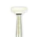 Shofu, Dura-White Stones, 12/Pack, RA, Shape WH4, ISO #060, 0232