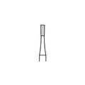 Robot Carbide Cutter Burs, HP, Crosscut, 10/6 Blade, # 137E, 1.6 mm Diameter, 4.0 mm Length, 1/Pkg
