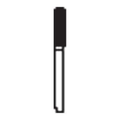 Microcopy, NeoDiamond Diamond Bur Friction Grip Fine 1118.7F, 25/Pack, ND11187F