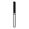 Microcopy, NeoDiamond Diamond Bur Friction Grip Medium 1118.9M, 25/Pack, ND11189M
