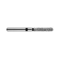 Microcopy, NeoDiamond Diamond Bur FG Extra Coarse Round End Cylinder ND12148XC, 25/Pack, ND12148XC