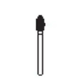 Microcopy, NeoDiamond Diamond Bur Friction Grip Very Fine End Cutting 3923VF, 25/Pack, ND3923VF