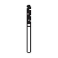 Microcopy, NeoDiamond Diamond Bur Friction Grip Coarse 8116.8C, 25/Pack, ND81168C