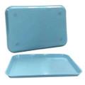 Mark3, Set Up Tray Flat Blue 9.625" x 13.5" x 7/8"  1/Pack, 100-0020BL