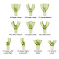 Mark3, Disposable Impression Trays #2 Lower Large 12/Pack, 100-1002