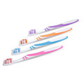Mark3, Toothbrush Premium Adult Soft Bristles with Contoured Head Assorted Colors 72/Box, 100-8895