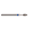 Mark3, Blue Streak Diamond Burs Football 368.016 Coarse Green 5/Pack, 100-D-368-016C