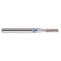 Mark3, Blue Streak Diamond Burs Flat End Cylinder 837.016 Medium Blue 5/Pack, 100-D-837-016M