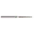 Mark3, Blue Streak Diamond Burs Round End Taper 850.014 Coarse Green 5/Pack, 100-D-850-014C