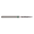 Mark3, Blue Streak Diamond Burs Flame 862.014 Extra Fine Yellow 5/Pack, 100-D-862-014XF