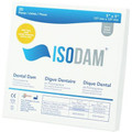 Isodam Polyisoprene Dental Dam, Latex Free, Standard Package, 6" x 6", X-Heavy, 15/Box