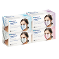 SafeMask Sofskin Earloop Masks, Level 1, 50/Box, Lavender