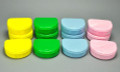 Retainer Boxes (1" Deep) 3 each Pink, Green, Light Blue, & Yellow (12 per pkg)