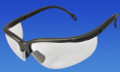 Sphere-X Wraps Eyewear Black Frame, Clear Lens