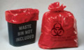 Dis-Pose Infectious Waste Bags, 33 Gallon 31" x 41" (100 bags per boxwith ties)