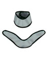 Child Neck Collar (Approx. 17" x 4"), Lead-Free, Beige