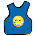 Child's Dual Apron (Approx. 19 7/8" x 19 1/2"), .3mm Lead, Smiley