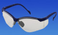 See-Breez Eyewear, Black frame/orange tips/Grey lens