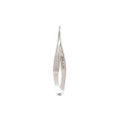Miltex, Vannas Capsulotomy Scissors 3-1/4, ANG Flat, Sharp, 18-1624