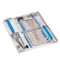 HuFriedy, Infinity 20 Inst 2-Tier Gray Repl Rails, PK-9201RL