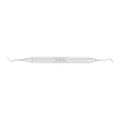 HuFriedy, #204s Long De Scaler, Satin Steel, S204SL6