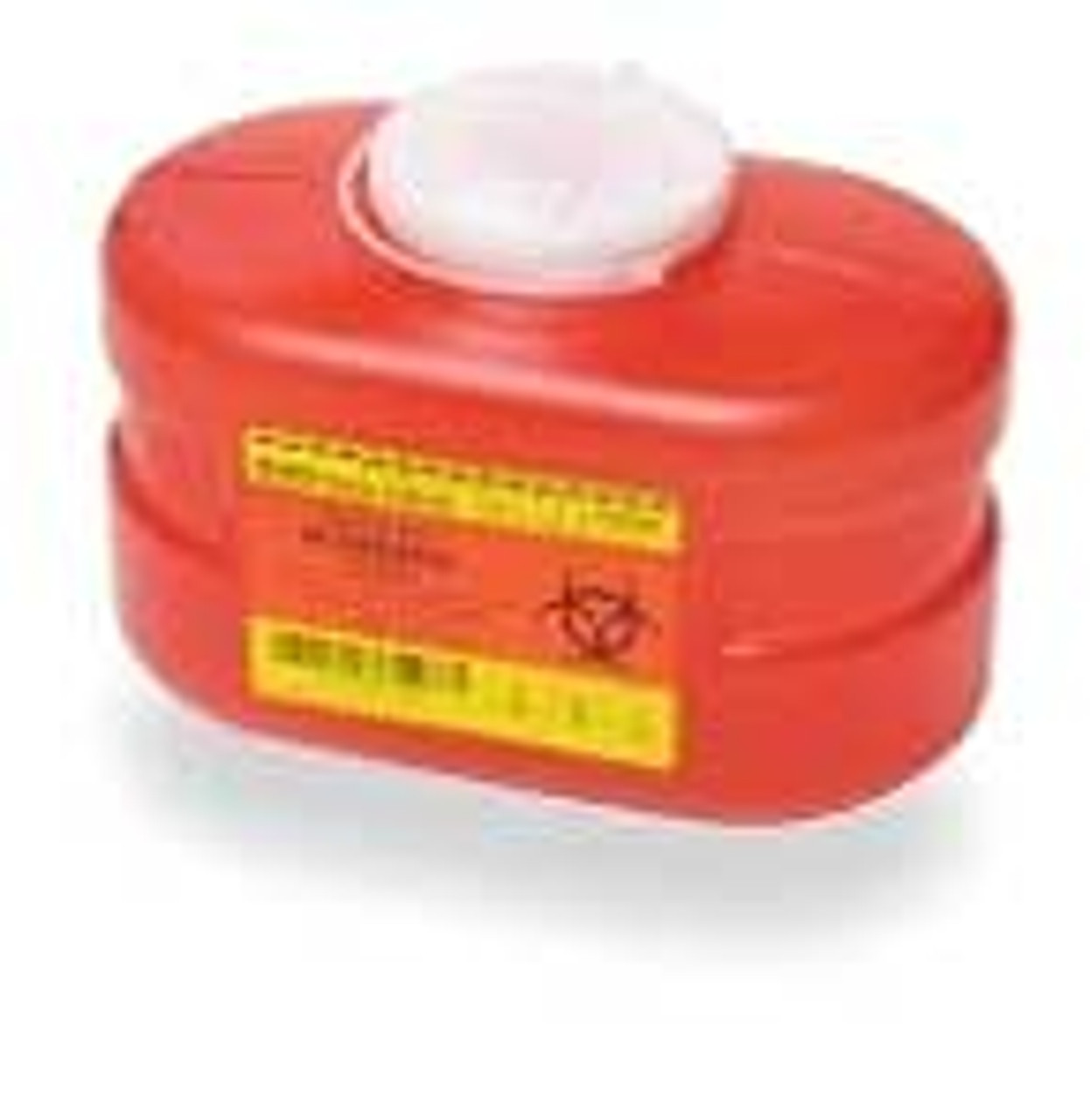 BD Sharps Collector 3.3 Quart small, Red, Single Container The Dental