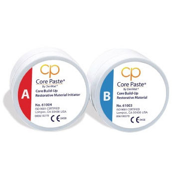 Core Paste Jars White with Fluoride Self-Cure Kit
