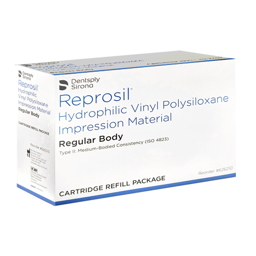 Reprosil Regular Body 4 x 50ml Cartridges + 12 Tips