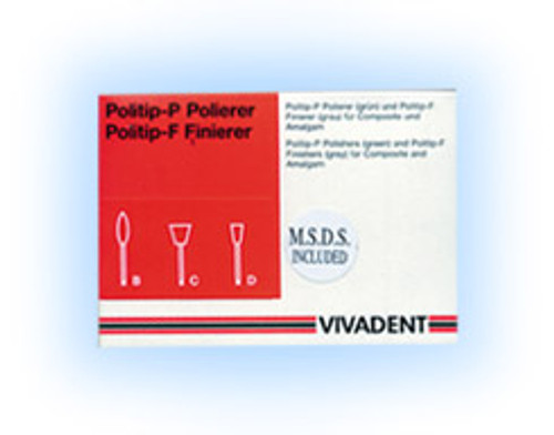 Politip Polishers, Green, points (B) 6/Pk