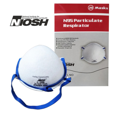 Niosh And CDC Approved N95 Masks 20/Box